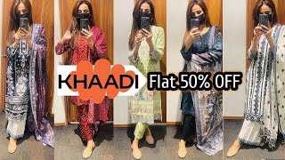 KHAADI SALE TODAY 👗🛍️Khaadi New collection 2024Khaadi Flat 50 OFF [upl. by Bertina]