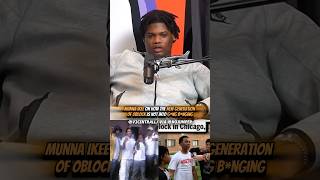 Munna Ikee On New Generation Of Oblock Not Wanting To Be In The Streets oblock chiraq [upl. by Ajin]