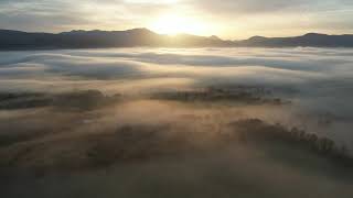 Fairytale villages Ennchanting aerial views in the MIST Cavarov Stan [upl. by Mandell]