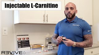 Injectable Vitamin Series  L Carnitine  Fat Burner [upl. by Asela]