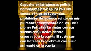 La Furia Fondo Blanco  Letra [upl. by Dnomrej]