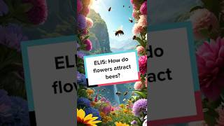 How do flowers attract bees shorts ytshorts bees [upl. by Aker]