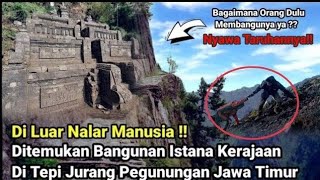 Viral  Bangunan Megah Mirip Istana Ditemukan Nempel Ditepi Jurang Pegunungan Jatim Saat Cari Rumput [upl. by Mcclenaghan]