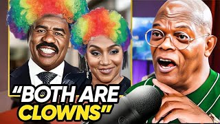 Samuel L Jackson SLAMS Steve Harvey amp Tiffany Haddish Over Stereotypes [upl. by Orlena]