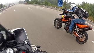 KTM SM Prototype RC8R  Extreme Riding Wheelies Top speed Twisty [upl. by Wilkie]