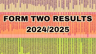 MATOKEO YA KIDATO CHA PILI 20242025  Form Two Results 20242025 🔥🔥 [upl. by Katheryn]