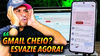 GMAIL CHEIO O QUE FAZER APRENDA COMO LIBERAR ESPAÇO NO GMAIL  2024 [upl. by Tjon]