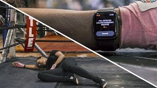 Apple Watch Series 4 Fall Detection Tested By a Hollywood Stunt Double [upl. by Nylikcaj]