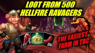 500 HELLFIRE RAVAGERS CLASSIC WOW TBC GOLD FARM [upl. by Aslam619]