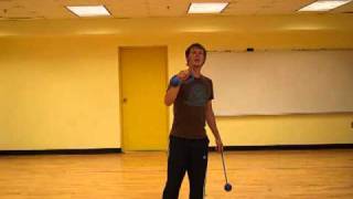 Poi Dancing and Spinning Tutorial How to do Plane Breaking [upl. by Rovert]