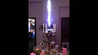 Optimum Fireworks Table Centrepiece Pyrotechnics [upl. by Adleme]