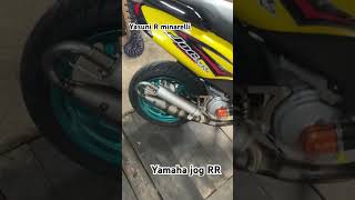 Yasuni R racing sound звук Yamaha Jog RR [upl. by Tnahsin]