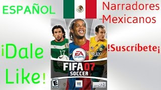 Como poner fifa 07 en español y con narradores mexicanos [upl. by Arocal]