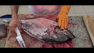 Fish Skin Cleaning Skills before Fish Fillet।। Fish Skinning Amazing Skills।।Fish Fillet Ultra Skill [upl. by Aihtibat]