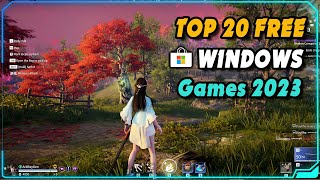 Top 20 FREE Games on Windows 11 Store 2023 amp Windows 10 [upl. by Enileve]