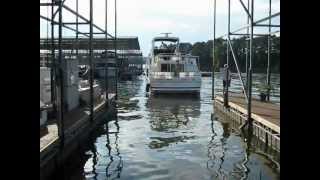 Harbor Master Coastal Cruiser Docking 632012 [upl. by Airtal]