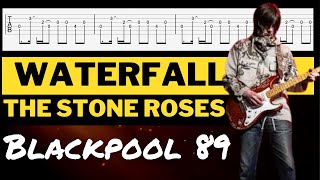 WATERFALL  Stone Roses  Guitar Cover wTABS [upl. by Hamitaf]