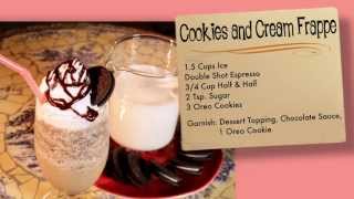 Cookies amp Cream Frappe Recipe [upl. by Peltier]