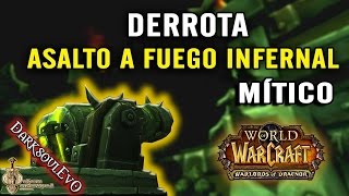 Orden Inmortal  First Kill Asalto a Fuego Infernal  Mítico  Parche 62 [upl. by Flanna]