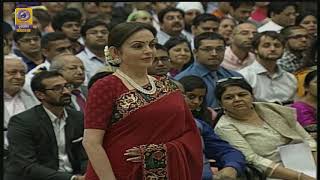 Smt Nita Ambani conferred Rashtriya Khel Protsahan Puruskar by President Shri Ram Nath Kovind [upl. by Theola666]