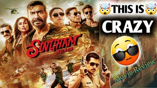 Singham Again Movie Review  Ajay Devgan  Singham 3 Movie Review  Filmi Reviews [upl. by Orag569]