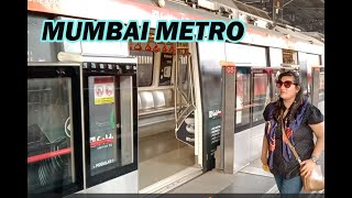 metro trainindian wife travel by metrovlog [upl. by Ehgit490]