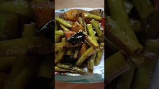 Cluster Beans RecipeGawar Phali Recipe Buru Raher ShutiFoodieYoutube Shorts Video [upl. by Sinnek]