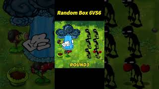 PVZ 1 Fusion Challenge 6 Plant Boxes vs 6 Zombie Boxespvz plantsvszombies pvzchallenge [upl. by Ardekal]