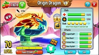 Dragon City  Hatching Origin Dragon NEW LEGENDARY 2019 😱 [upl. by Yirinec]