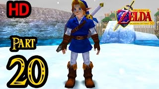 Zelda Ocarina of Time 3D 100 Walkthrough 1080p HD Part 20  Ice Cavern Entrance  Zoras Domain [upl. by Aseek445]