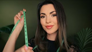 ASMR Measuring Your Face VERY Precisely ♡ Close Up Personal Attention [upl. by Otina113]