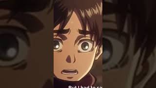 Attack on titan Eren crying arcade [upl. by Atiuqer]