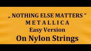 On Nylon String METALLICA for Everyone [upl. by Valora266]