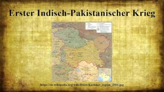 Erster IndischPakistanischer Krieg [upl. by Kallista]