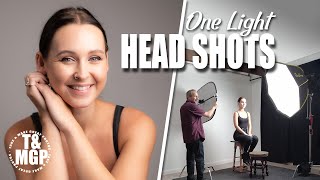 Easy One Light Headshots  Take and Make Great Photography with Gavin Hoey [upl. by Ardnot]