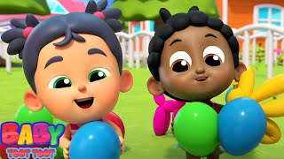 The Balloon Song  Learn Colors with Balloons  Fun Videos for Kids  Nursery Rhymes and Baby Songs [upl. by Errick693]