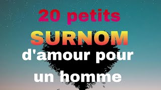 Les 20 meilleurs surnoms pour ton partenaire qui rendent encore plus amoureuxse [upl. by Kama935]