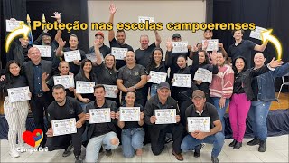 Proteção nas escolas campoerenses [upl. by Nonie791]