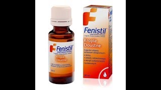 قطرات فنستيل لعلاج الحساسية fenistil [upl. by Nerrej288]