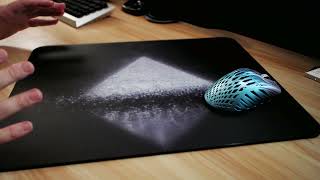 Pwnage UltraGlide Pyramid Glasspad Mousepad Unboxing amp Overview [upl. by Glavin]