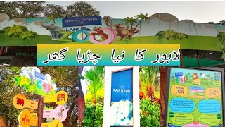 Zoo house visit 2024Wild life park lahore [upl. by Sydalg582]