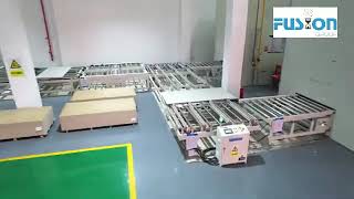 UV Spray line for Fiber cement Boards [upl. by Ohnuj311]