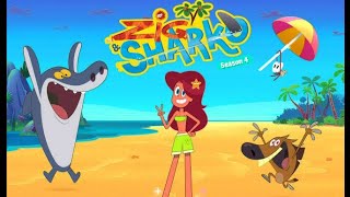 हिंदी Zig and Sharko New Hindi Episode 2024  Hair Story  Zig And Sharko Cartoon [upl. by Esinek]