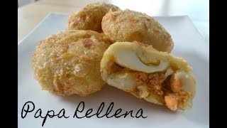 Papa Rellena Con Pollo  Cocina Típica Peruana [upl. by Eanod909]