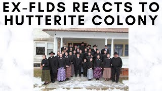 ExFLDS Reacts to Hutterite Colony [upl. by Ahsinej286]