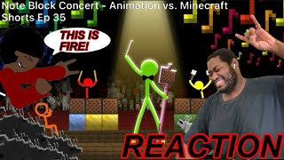 BEST CONCERT EVER ALAN BECKER NOTE BLOCK CONCERT ANIMATION VS MINECRAFT Ep 35 REACTION [upl. by Myrilla]