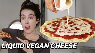 I Tried The Viral Vegan Liquid Mozzarella [upl. by Caryl112]