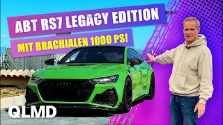 ABT RS7 mit 1000PS  Malle ist nur einmal im Jahr feat Daniel Abt  Matthias Malmedie [upl. by Yraht]