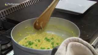 How to cook the perfect Risotto with Northampton College [upl. by Thorfinn]