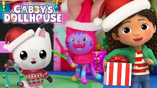 SO MANY Holiday Crafts with Gabby  GABBYS DOLLHOUSE TOY PLAY ADVENTURES [upl. by Kolk]